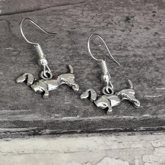 Handmade Jewelry 35dachshundweiner Dog Earrings Poshmark — free download